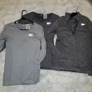 Nike Tops - Women's Nike Dri-Fit long sleeve running tops Nike Tops - Women's Nike Dri-Fit long sleeve running tops